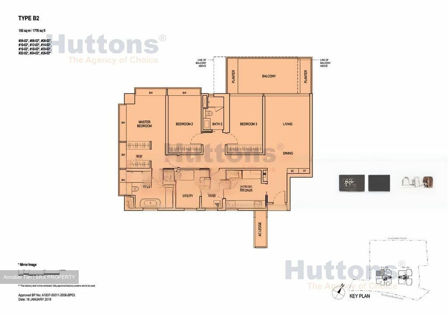 Boulevard 88 (D10), Apartment #438833481